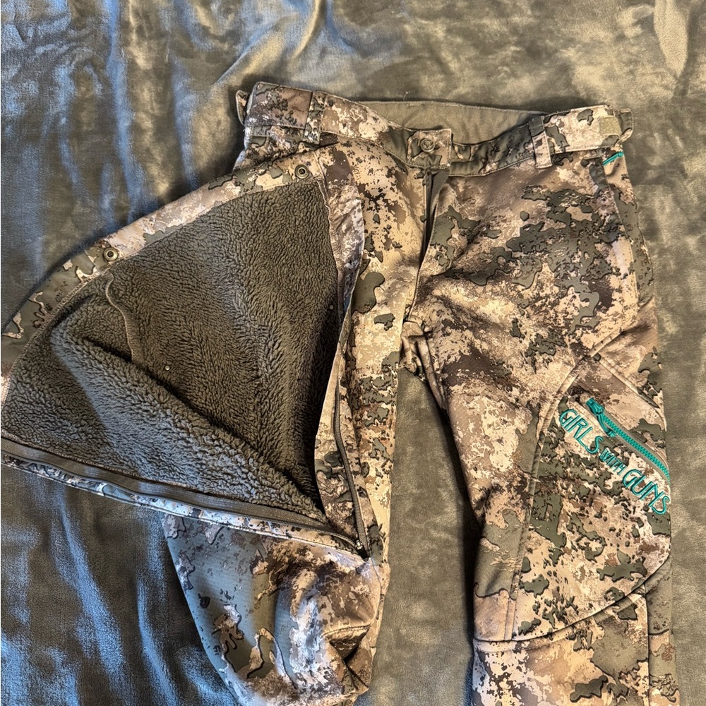 GWG Camouflage Fleece-Lined Pants